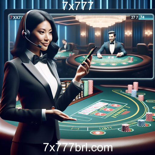 Descubra a Experiência do Cassino Ao Vivo no 7x777